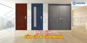[Cập nhật] ☑️Báo giá cửa gỗ | báo giá cửa nhựa cao cấp 2022
