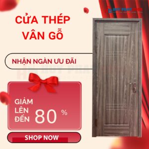 TÌM HIỂU BÁO GIÁ CỬA THÉP VÂN GỖ HUYPHATDOOR VÀ NHỮNG LỢI ÍCH KHI SỞ HỮU